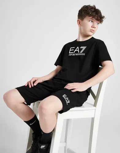 Emporio Armani EA7 T-Shirt/Shorts Set Junior - Black