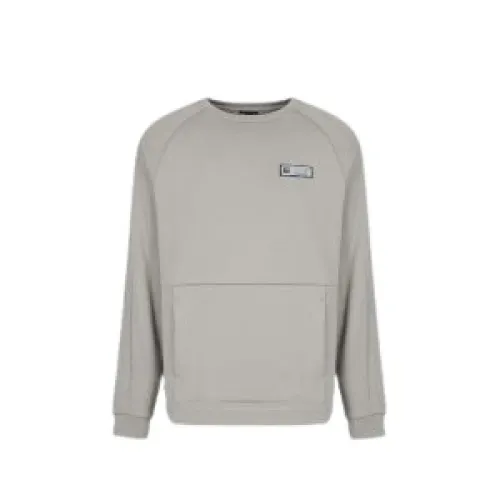 Emporio Armani , EA7 Ventus7 Sweater Men Grey ,Gray male, Sizes: