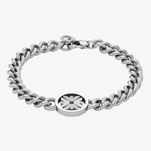 Emporio Armani Eagle Logo Curb Chain Bracelet EGS3041040