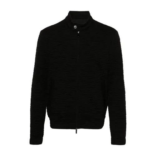 Emporio Armani , E.armani Exclusive PRE Jackets Black ,Black male, Sizes:
