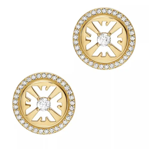 Emporio Armani Earrings - Emporio Armani Gold-Tone Sterling Silver Stud Earr - gold - Earrings for ladies