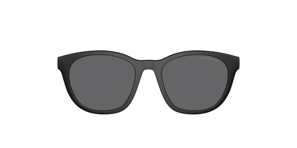 Emporio Armani EK4001C Clip-on Only Polarized 5001T3 Men's Sunglasses Black Size 47