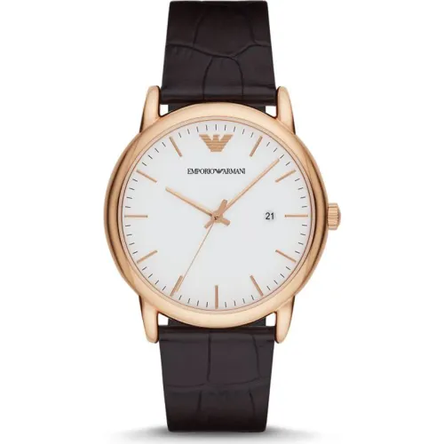 Emporio Armani , Elegant and Practical Ar2502 Watch ,Black unisex, Sizes: ONE SIZE