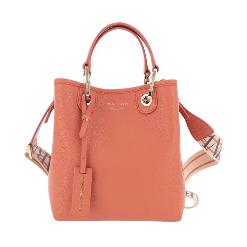 Emporio Armani , Elegant Brown Handbag for Fashion-Forward Females ,Brown female, Sizes: ONE SIZE
