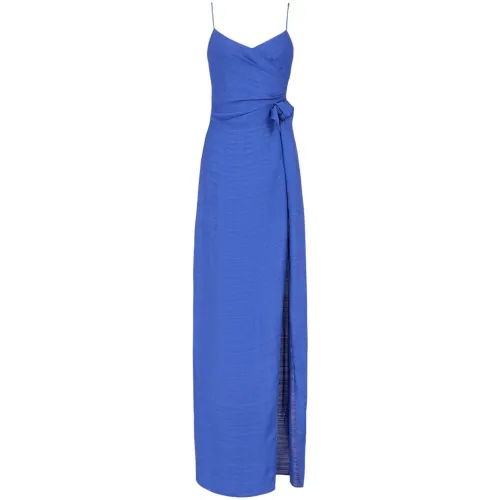 Emporio Armani , Emporio Armani Capsule Dresses Blue ,Blue female, Sizes: