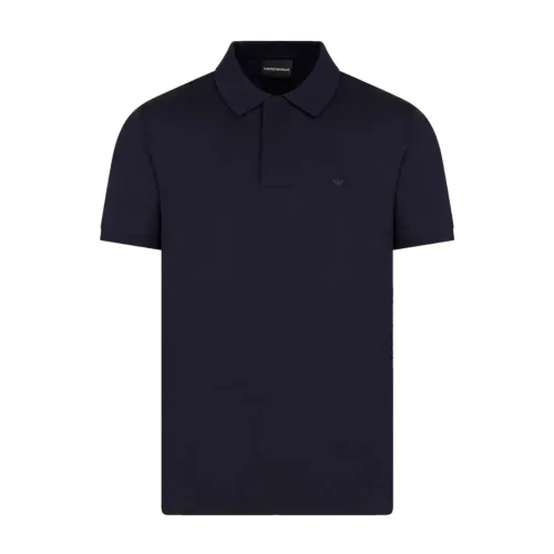 Emporio Armani , Emporio Armani Capsule T-shirts and Polos Blue ,Blue male, Sizes: