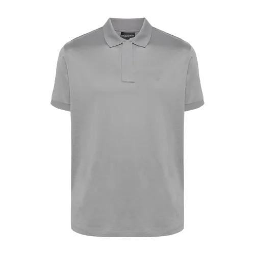 Emporio Armani , Emporio Armani Capsule T-shirts and Polos Grey ,Gray male, Sizes: