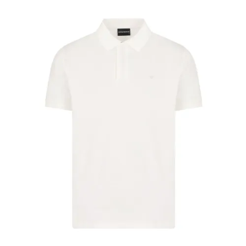Emporio Armani , Emporio Armani Capsule T-shirts and Polos White ,White male, Sizes: