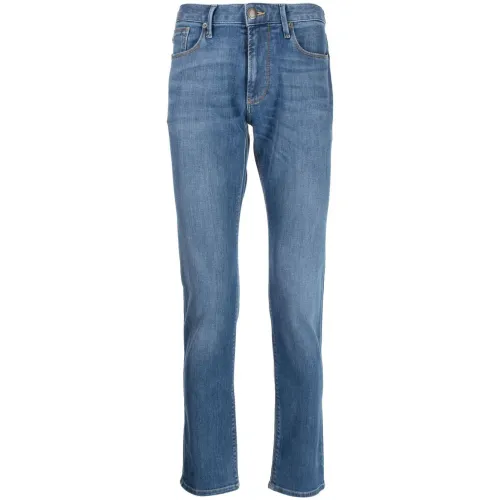Emporio Armani , Emporio Armani Jeans Clear Blue ,Blue male, Sizes: