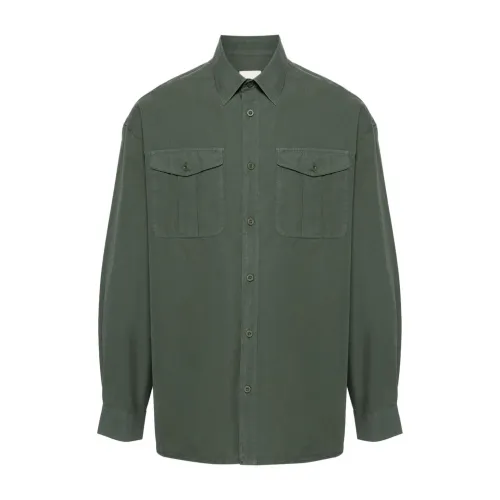 Emporio Armani , Emporio Armani Shirts Green ,Green male, Sizes: