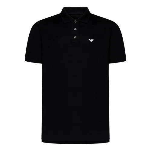 Emporio Armani , Emporio Armani T-shirts and Polos Black ,Black male, Sizes: