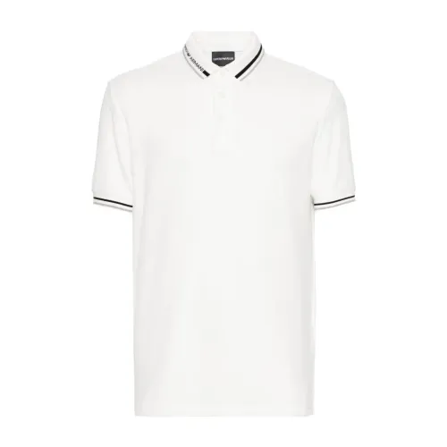 Emporio Armani , Emporio Armani T-shirts and Polos White ,White male, Sizes: