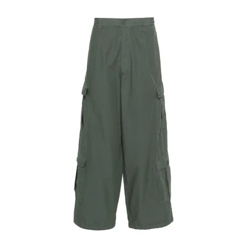 Emporio Armani , Emporio Armani Trousers Green ,Green male, Sizes: