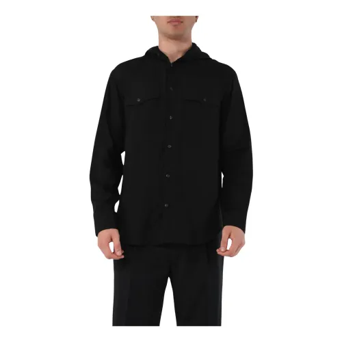 Emporio Armani , Formal Shirts ,Black male, Sizes: