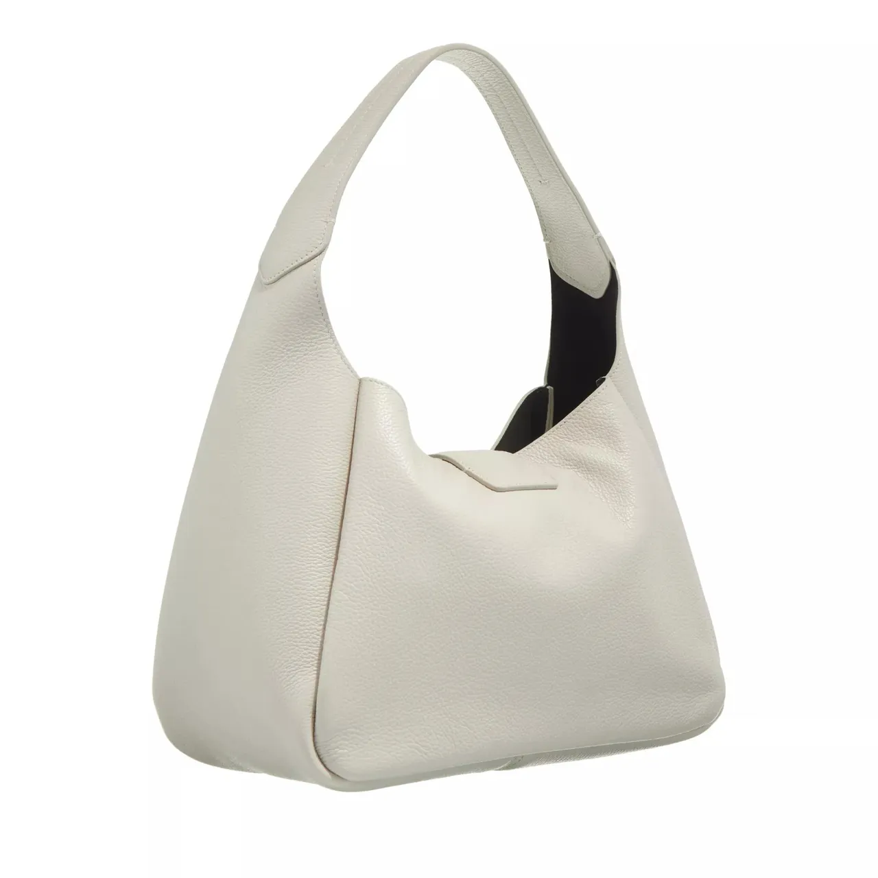 Emporio Armani Hobo Bags - Hobo M Micro Cervo - beige - Hobo Bags for ladies