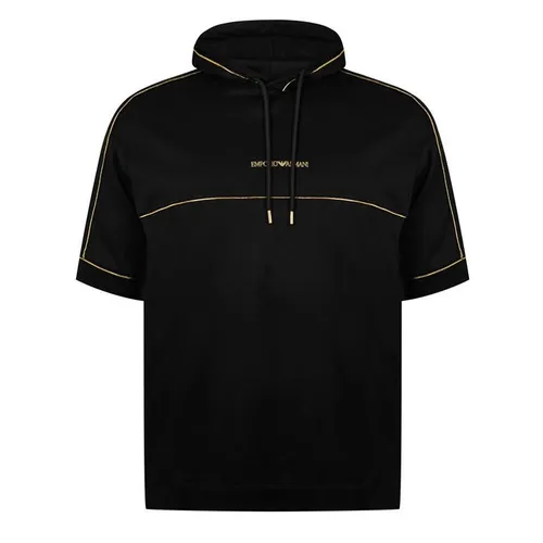 Emporio Armani Hooded T-Shirt - Black