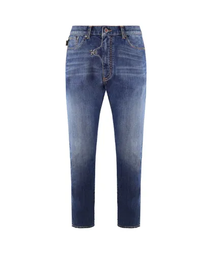 Emporio Armani J01 Regular Fit Mens Jeans - Blue Cotton