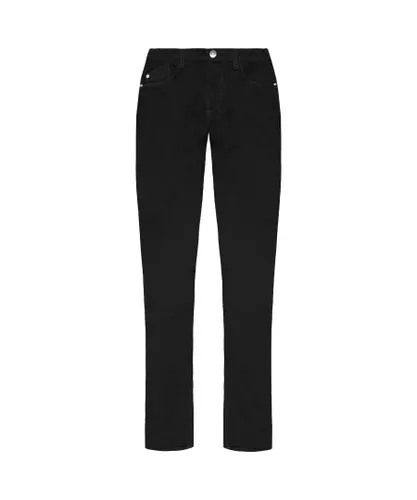 Emporio Armani J28 Skinny Fit Mens Black Jeans Cotton