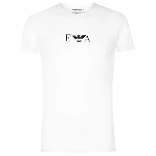 Emporio Armani Logo T Shirt - White