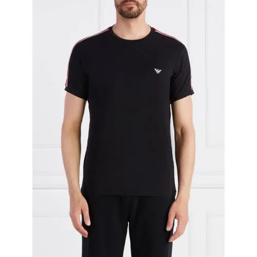 Emporio Armani Loungewear Mens Black Crew Neck T-Shirt