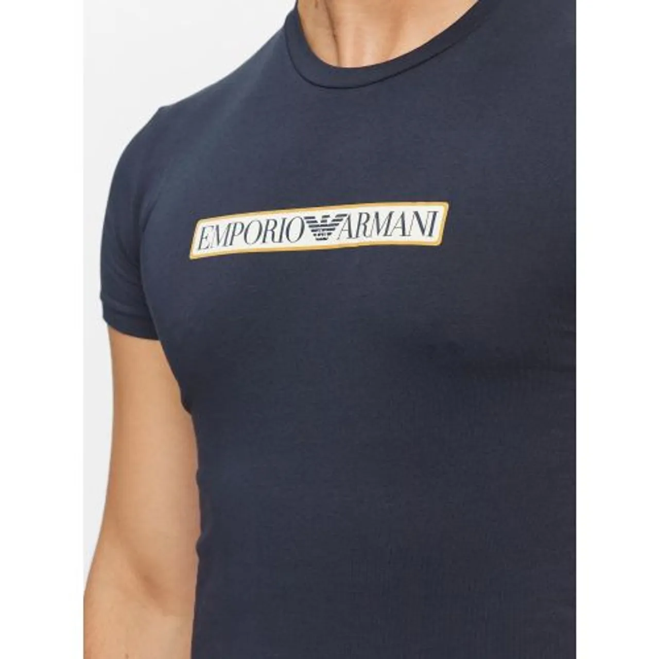 Emporio Armani Loungewear Mens Marine Crew Neck T-Shirt