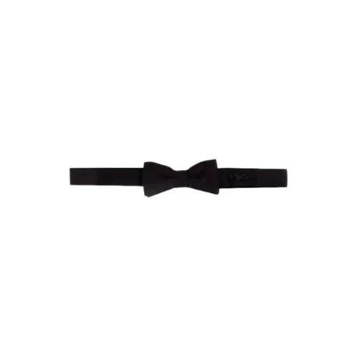 Emporio Armani , Luxurious Silk Butterfly Bow Tie ,Black male, Sizes: