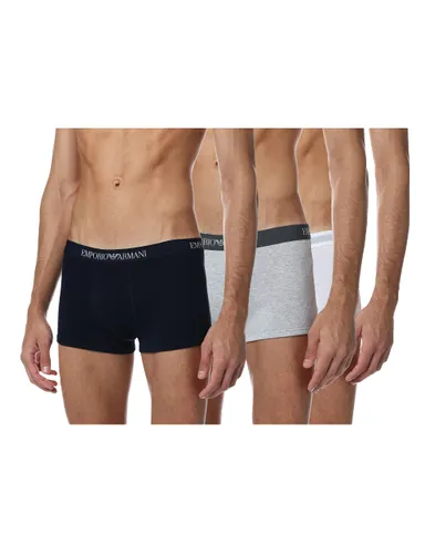 Emporio Armani Men's 3-pack Cotton Trunks underwear