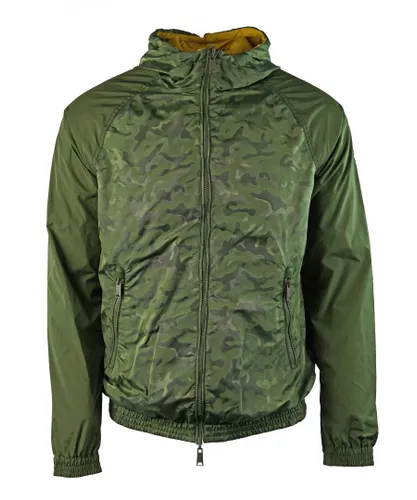 Emporio Armani Mens 3Z1B88 1NSKZ F501 Jacket - Green Polyamide