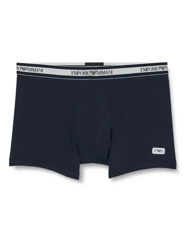 Emporio Armani Men's Boxer Shiny Logoband Shorts