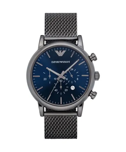 Emporio Armani Mens' Chronograph Watch AR1979 - Grey Metal - One Size