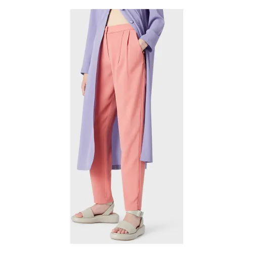 Emporio Armani , Mens Dress Pants ,Pink female, Sizes: