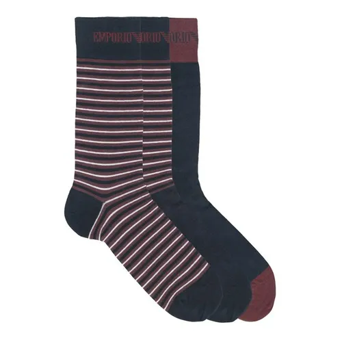 Emporio Armani Men'S Knit 3 Pack Sh - Red