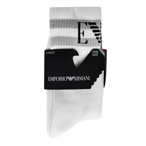 Emporio Armani Men'S Knit Short Soc - White