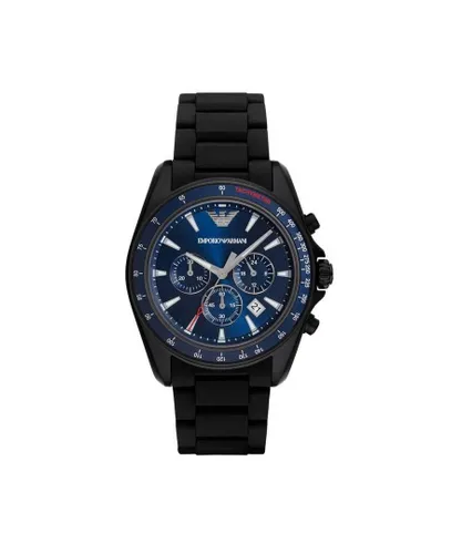 Emporio Armani Mens' Sport Black Watch AR6121 Metal - One Size