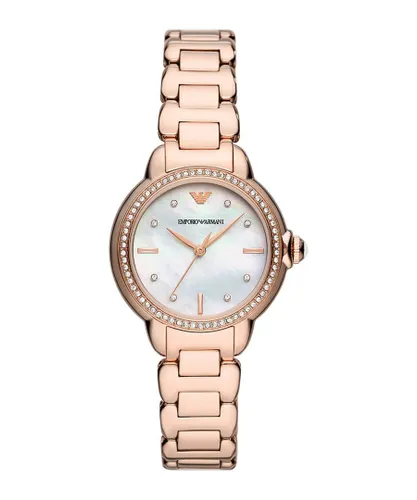 Emporio Armani Mia WoMens Rose Gold Watch AR11523 Stainless Steel (archived) - One Size