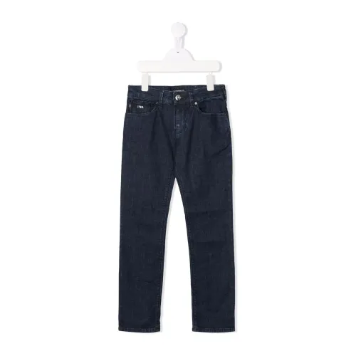 Emporio Armani , Mid Skinny Jeans ,Blue male, Sizes: