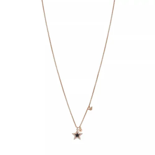 Emporio Armani Necklaces - Blue Lacquer Pendant Necklace - quarz - Necklaces for ladies