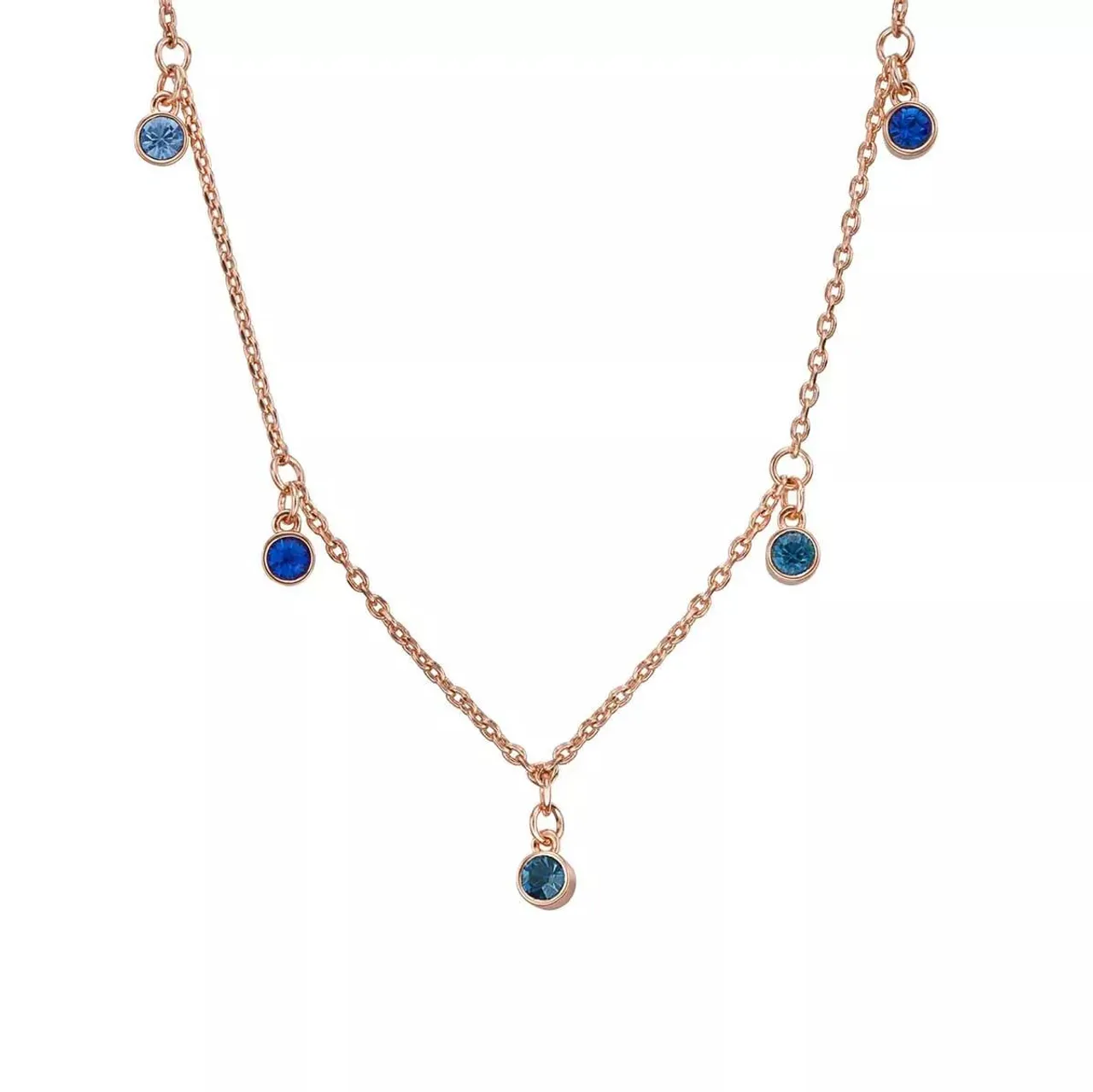 Emporio Armani Necklaces - Brass Station Necklace - silver - Necklaces for ladies
