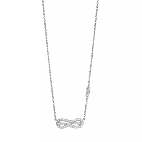 Emporio Armani Necklaces - Emporio Armani Sterling Silver Station Necklace - silver - Necklaces for ladies