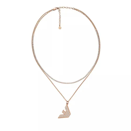 Emporio Armani Necklaces - Stainless Steel Pendant Necklace - quarz - Necklaces for ladies