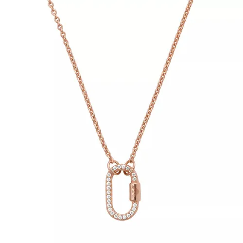 Emporio Armani Necklaces - Women's Sterling Silver Chain Necklace EG3527221 - quarz - Necklaces for ladies