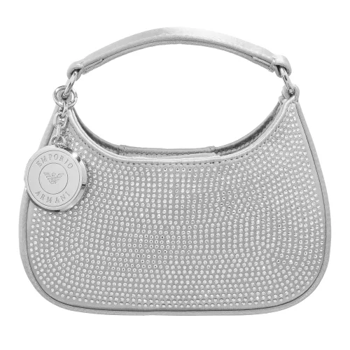 Emporio Armani Pochettes - Minibag - silver - Pochettes for ladies
