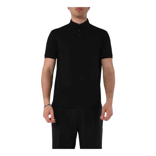 Emporio Armani , Polo Shirts ,Black male, Sizes: