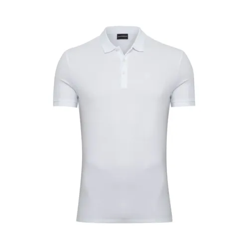 Emporio Armani , Polo Shirts ,White male, Sizes: