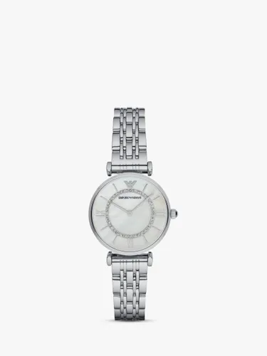 Emporio Armani s Bracelet Strap Watch - Silver Ar1908 - Female