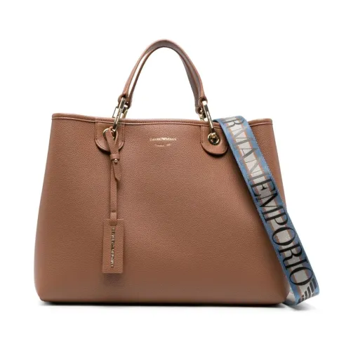 Emporio Armani , Shopping bag ,Brown female, Sizes: ONE SIZE