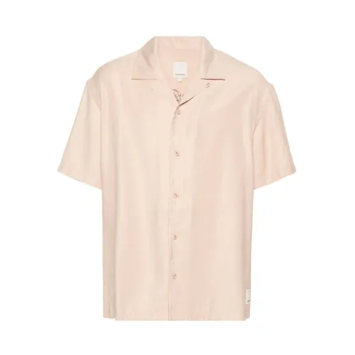 Emporio Armani , Short Sleeve Shirts ,Beige male, Sizes: