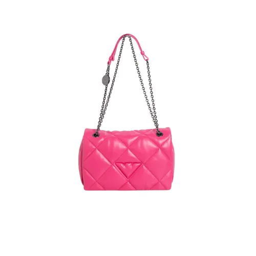 Emporio Armani , Shoulder Bags ,Pink female, Sizes: ONE SIZE