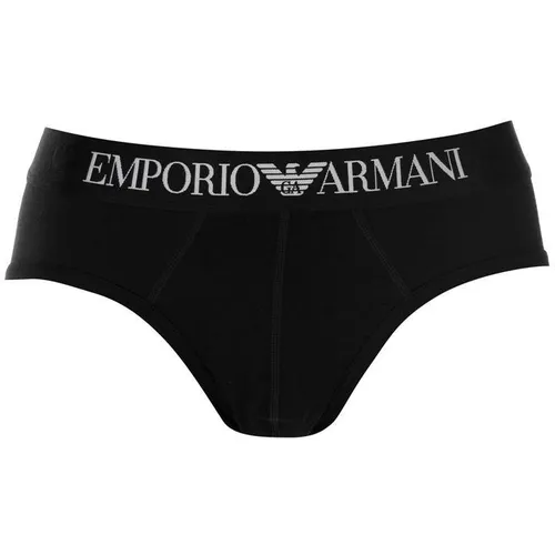 Emporio Armani Single Pack Briefs - Black