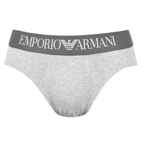Emporio Armani Single Pack Briefs - Grey